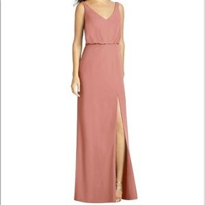 Dessy collection desert rose dress size 4